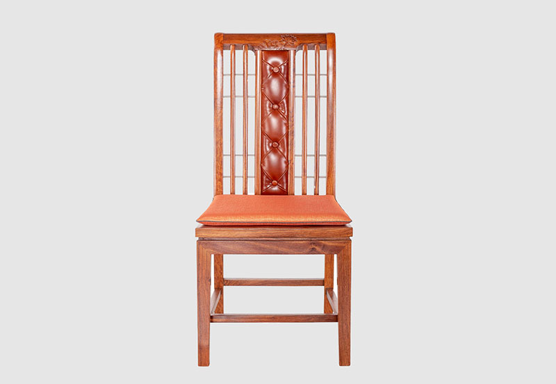 桂林芙蓉榭中式实木餐椅效果图