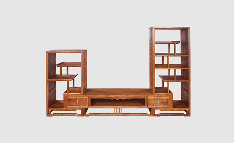 桂林中式装饰厅柜组合家具效果图